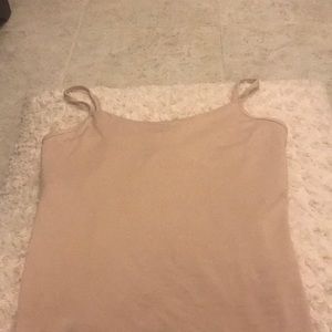 New York & Company Camisole Soft Beige shelf bra